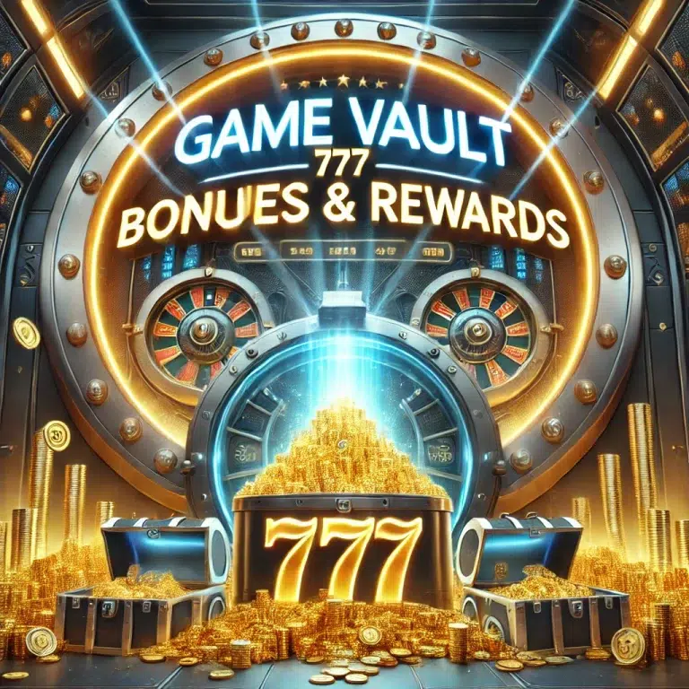 Game Vault 777' bonuses and rewards